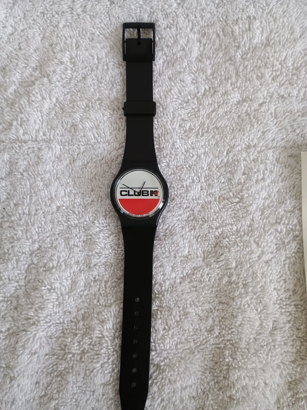 Vintage 1989 Club MTV Watch Original Box Papers Band MTV Music Television